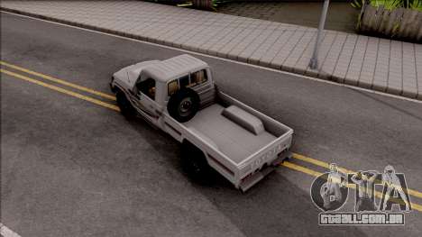 Toyota Land Cruiser J79 para GTA San Andreas