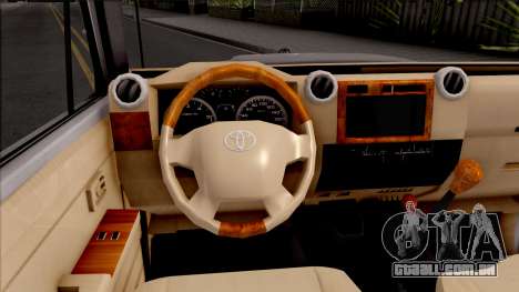 Toyota Land Cruiser J79 para GTA San Andreas
