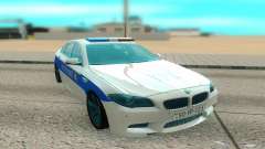 BMW M5 F10 branco para GTA San Andreas