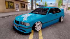 BMW 3-er E36 Blue 4.0i para GTA San Andreas
