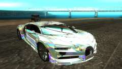 Bugatti Chiron белый para GTA San Andreas