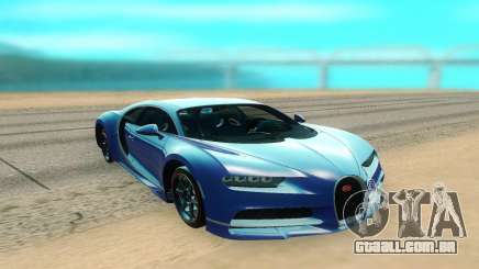 Bugatti Chiron turquesa para GTA San Andreas