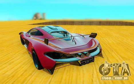 McLaren P1 GSC para GTA San Andreas