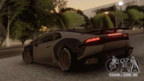 Lamborghini Huracan para GTA San Andreas