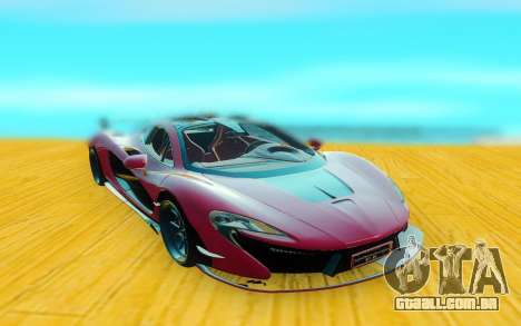 McLaren P1 GSC para GTA San Andreas