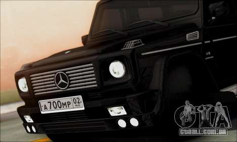 Mercedes G55 XXL para GTA San Andreas