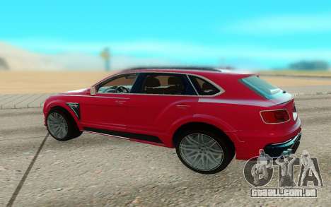 Bentley Bentayga Startech para GTA San Andreas