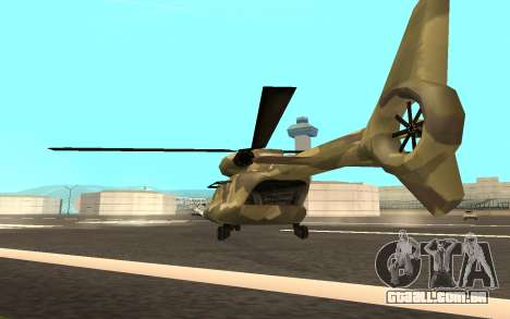 MFR Cargobob Cavaleiro da Selva Conceito para GTA San Andreas