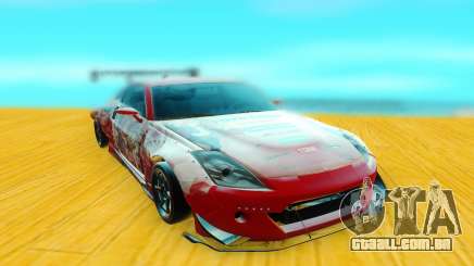 Nissan 350Z vermelho para GTA San Andreas
