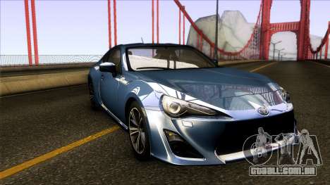 Toyota GT86 para GTA San Andreas