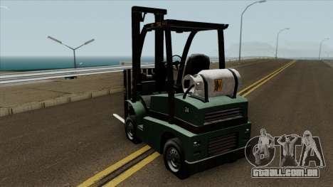 GTA V HVY Forklift para GTA San Andreas
