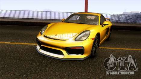 Porsche Cayman GT4 981C 2016 para GTA San Andreas