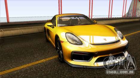 Porsche Cayman GT4 981C 2016 para GTA San Andreas