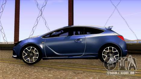 Vauxhaul Astra VXR para GTA San Andreas