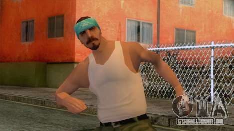 New Varios Los Aztecas Skin 3 para GTA San Andreas