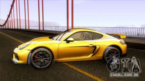 Porsche Cayman GT4 981C 2016 para GTA San Andreas