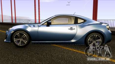 Toyota GT86 para GTA San Andreas