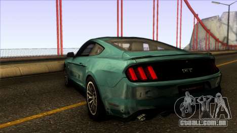 Ford Mustang GT 2015 para GTA San Andreas