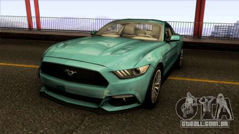 Ford Mustang GT 2015 para GTA San Andreas