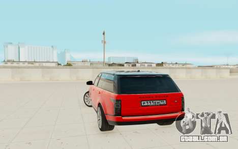 Land Rover Range Rover Vogue para GTA San Andreas