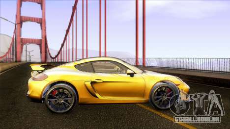 Porsche Cayman GT4 981C 2016 para GTA San Andreas