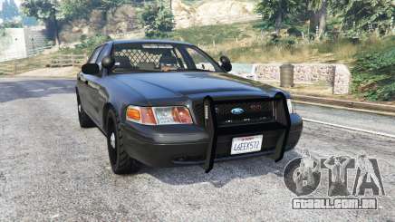 Ford Crown Victoria FBI v3.0 [replace] para GTA 5