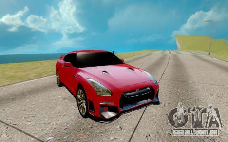 Nissan GTR Nismo para GTA San Andreas