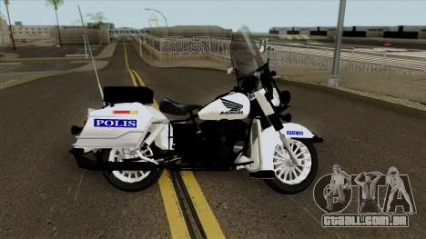 GTA V Copbike Malaysia Police para GTA San Andreas