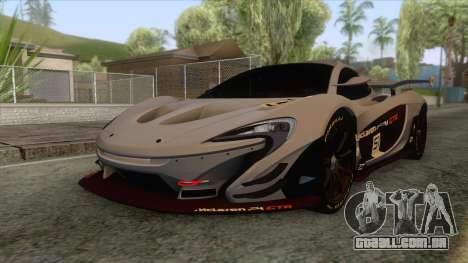 McLaren P1 GTR para GTA San Andreas