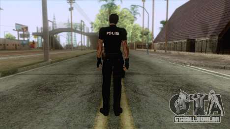 Leon Intel Cop Skin 2 para GTA San Andreas