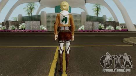 Annie Leonhart Shingeky no Kyojin para GTA San Andreas