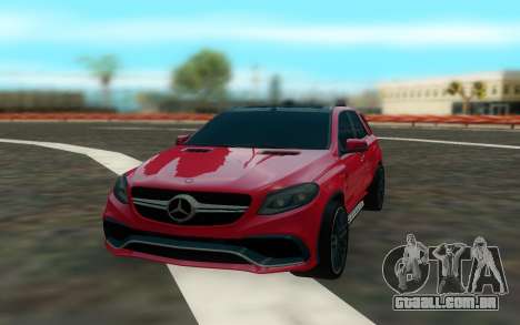 Mercedes Benz GLE 63 para GTA San Andreas