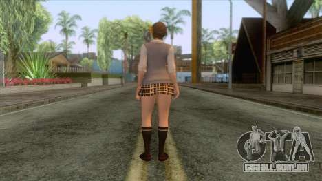 Dead Or Alive - Misaki School Outfit para GTA San Andreas