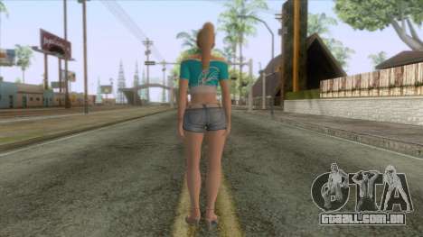 Dead Or Alive 5 - Sarah Skin para GTA San Andreas