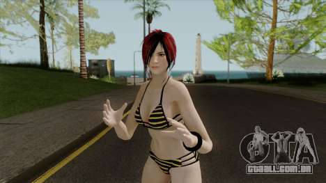 DOAX3 Mila Macchiato Bikini (Emo Hairstyle) para GTA San Andreas
