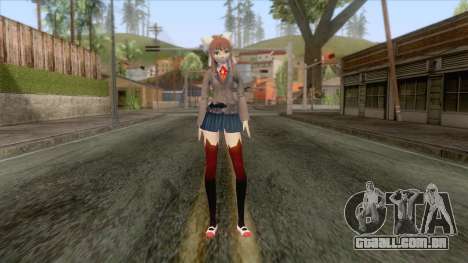 Monika Doki Doki Literature Club v2 para GTA San Andreas