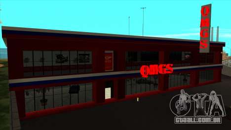 A concessionária QMGS V2 para GTA San Andreas
