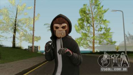 Space Monkey Street Artist From GTA V para GTA San Andreas