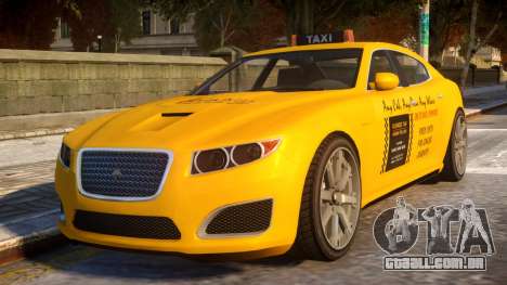 Lampadati Felon Taxi para GTA 4