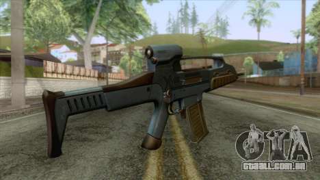 XM8 Compact Rifle Blue para GTA San Andreas