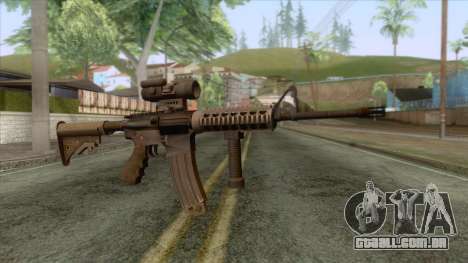 M4A1 with Aimpoint Sight para GTA San Andreas