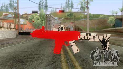 M4 Roja de Trolencio para GTA San Andreas