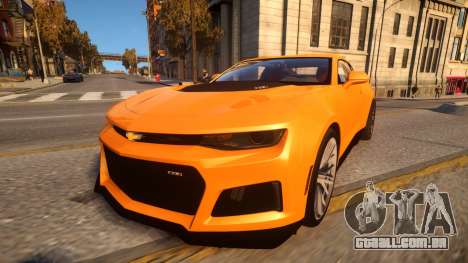 2017 Chevrolet Camaro ZL1 para GTA 4