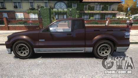 Vapid Contender With License Plates para GTA 4