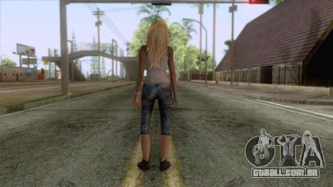Jasmine Sanders Skin para GTA San Andreas
