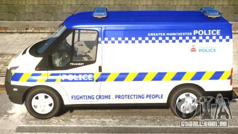 British Manchester Police Ford Transit para GTA 4