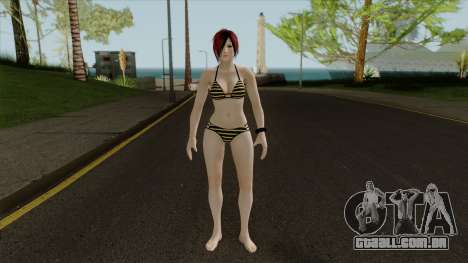 DOAX3 Mila Macchiato Bikini (Emo Hairstyle) para GTA San Andreas