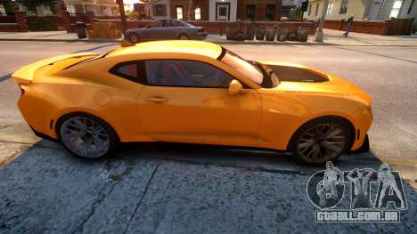 2017 Chevrolet Camaro ZL1 para GTA 4