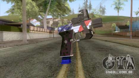 The Doomsday Heist - Pistol v2 para GTA San Andreas