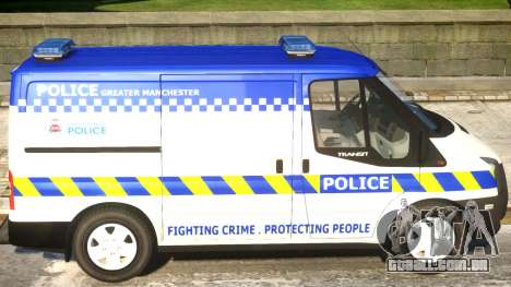 British Manchester Police Ford Transit para GTA 4